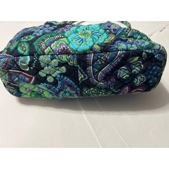 Vera Bradley Blue Rhapsody Kiss Lock Shoulder Bag - Picture 7 of 10